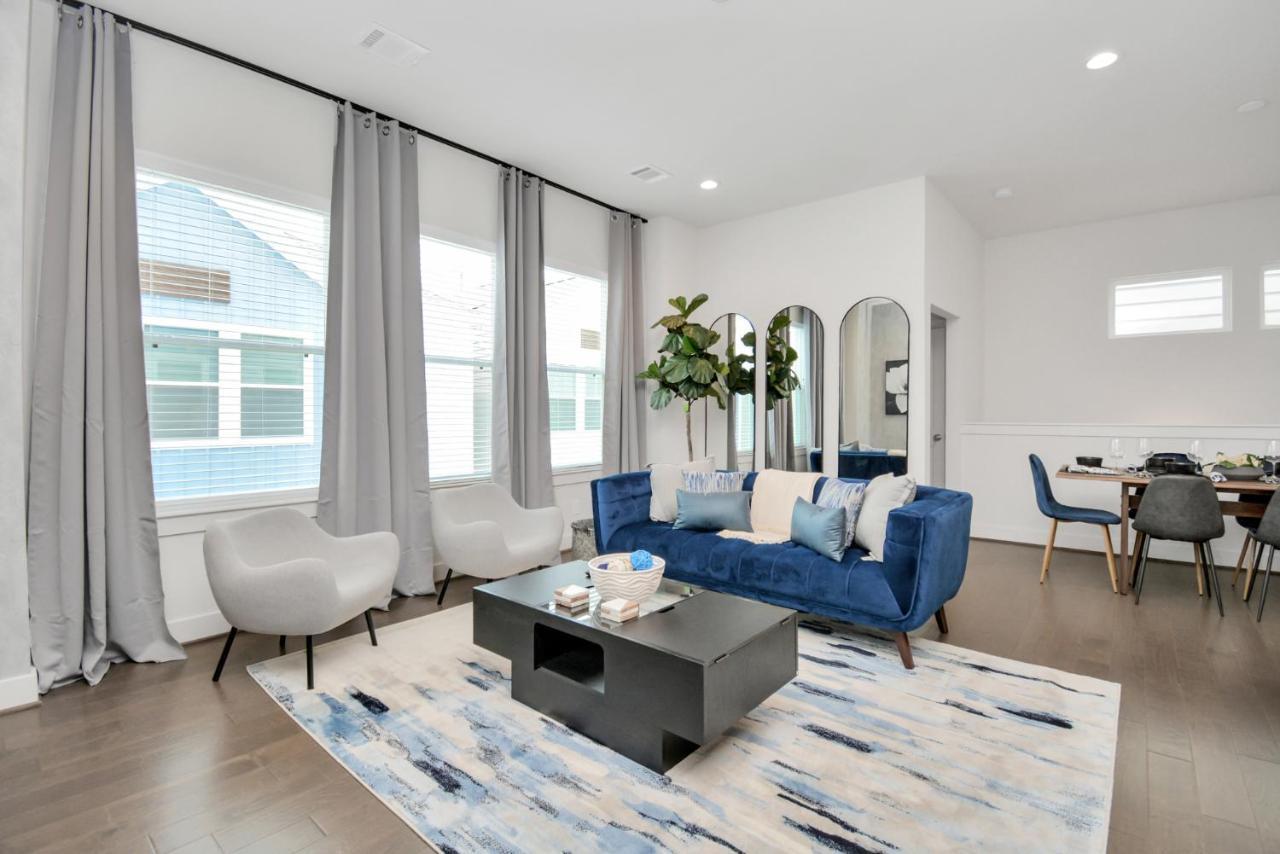 Casa Azure - New Modern 3 Bedroom Med Center, Nrg, Uh Houston Ngoại thất bức ảnh